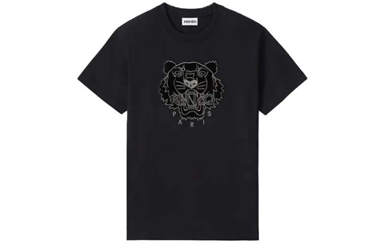 Kenzo lion-appliqué T-shirt