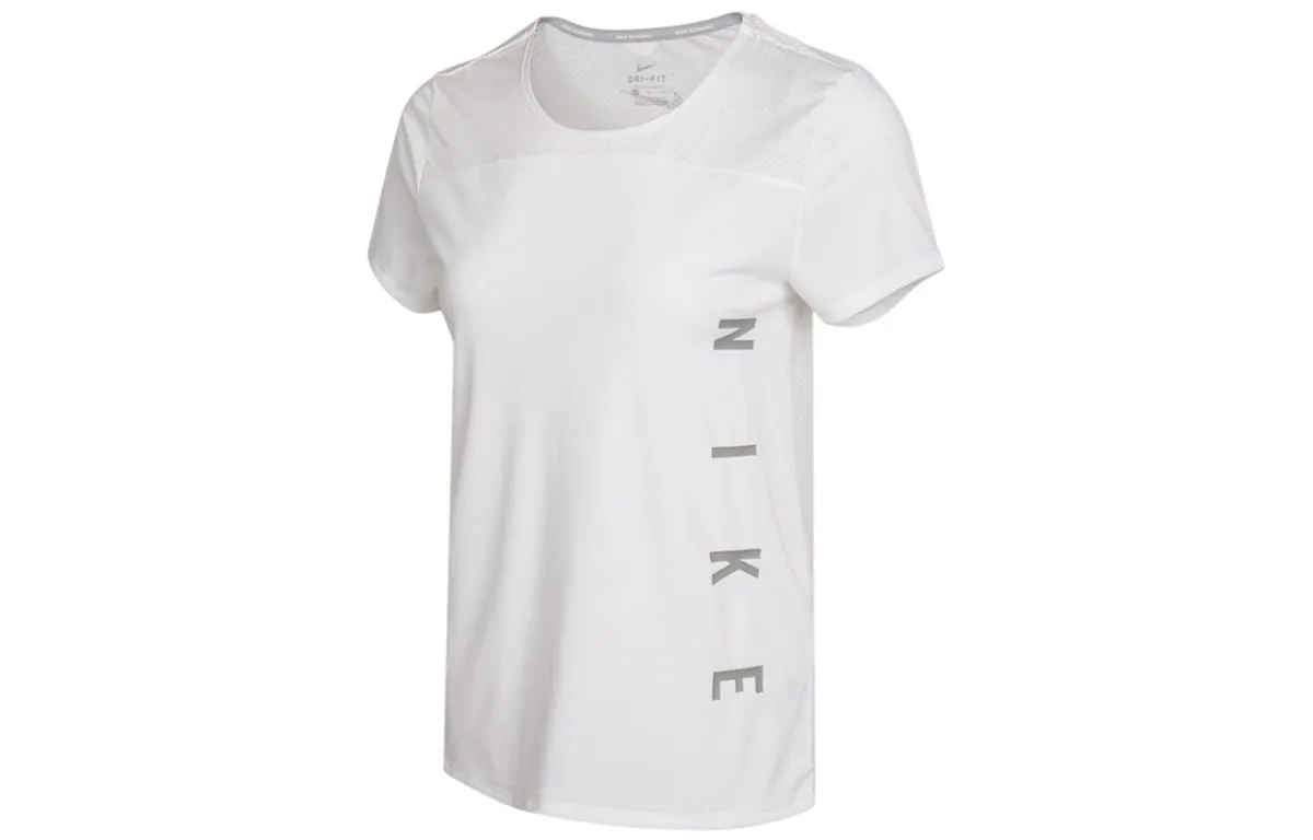 Nike Set in Sleeve T Shirt Women's White