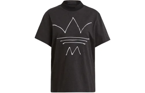 Adidas Originals Set in Sleeve T Shirt Women's Black