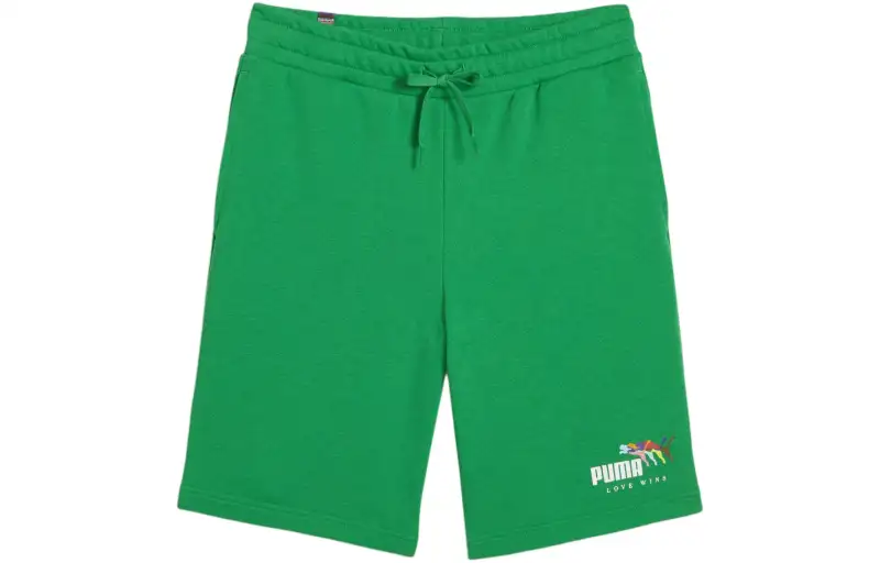 PUMA LOVE WINS Casual Shorts Men's Green