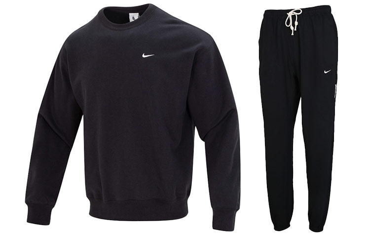 Nike Sweatshirt Sets Men's Crew Neck Moderate