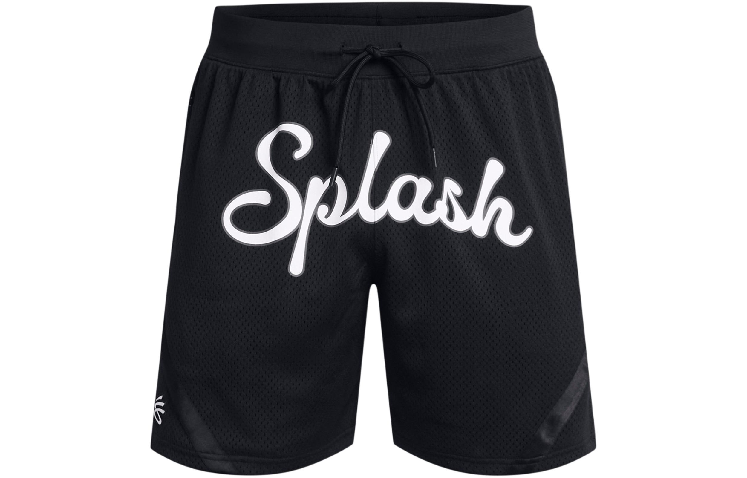 Under Armour Curry Mesh Sports Shorts Men’s Black