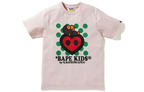 A BATHING APE T Shirts Women's Crew Neck Moderate Straight Fit