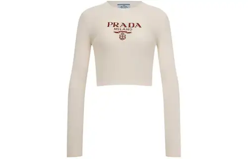 PRADA FW22 Sweater Women's Beige