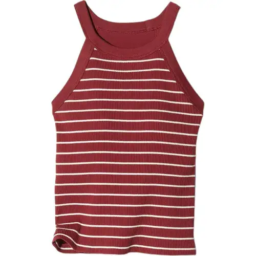 UNIQLO Tank Tops Women's Maroon