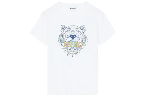 KENZO Classic Tiger Head T Shirt Women's White