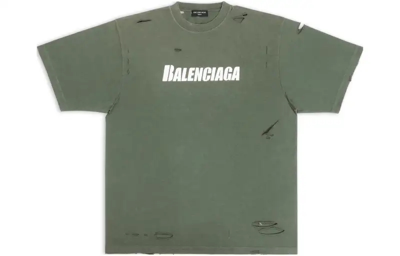 【Best of: PromotionsPrevious Season】distressed logo-print T-shirt