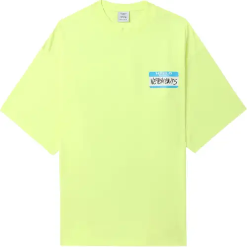 Vetements Graphic print Cotton T shirt