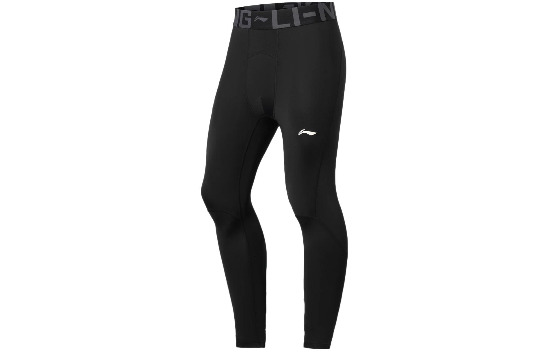 Li Ning Fitness Series Sports Pants Men’s Black Moderate