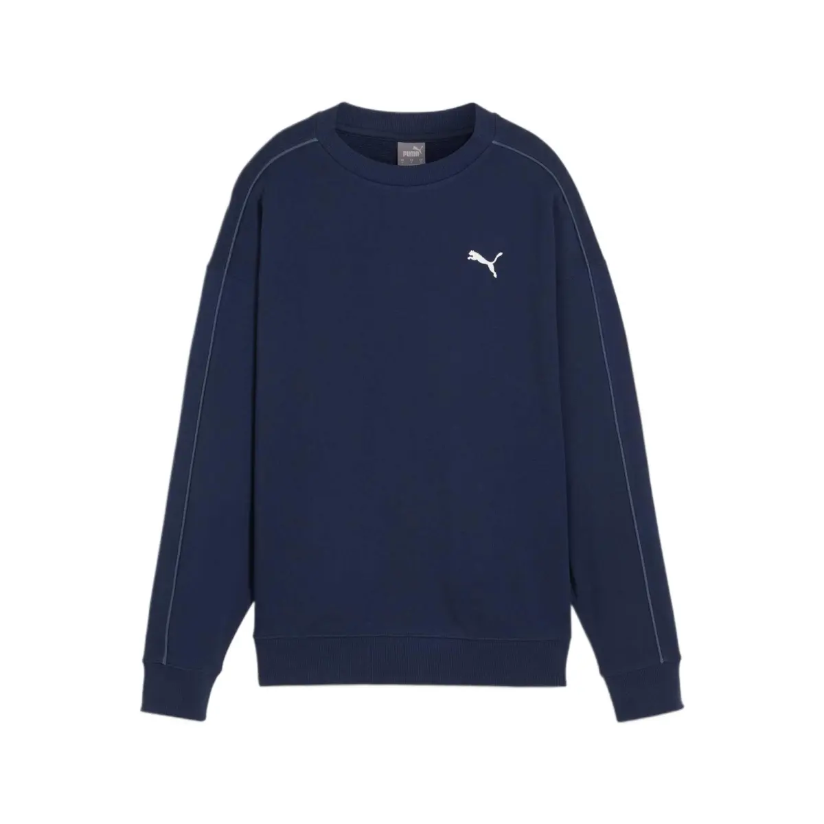 PUMA T-Shirts Women's Navy Blue Crew Neck Moderate Other