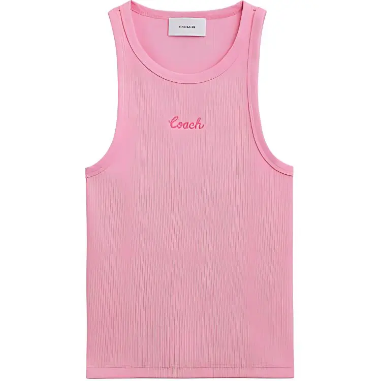 COACH SS24 Tank Top Women's Pink