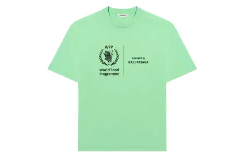 Balenciaga T Shirt Women's Neon Green