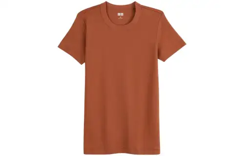 UNIQLO Regular T Shirt Women's Camel