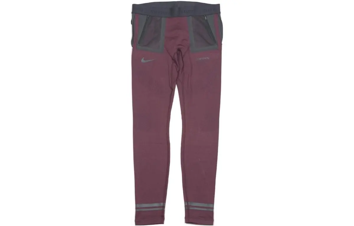 Nike Sports Pants Unisex Burgundy