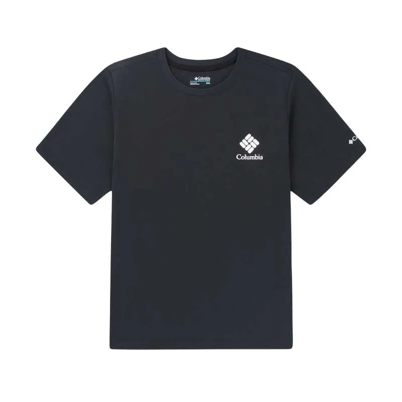 Columbia T-Shirts Women's Black-010 Crew Neck Moderate