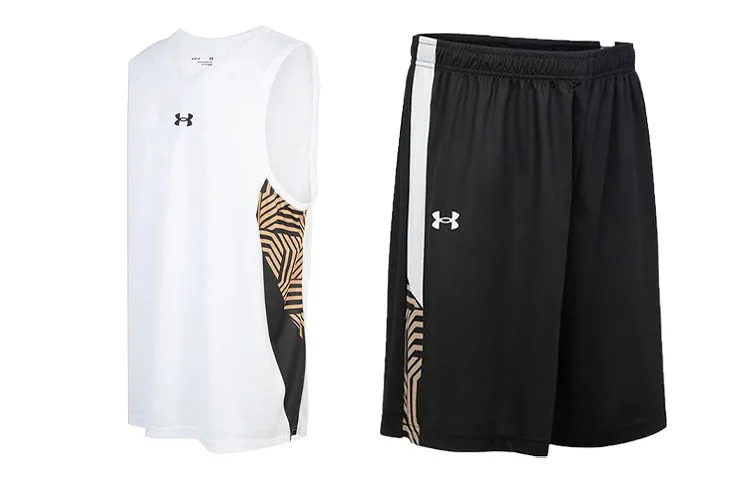 Under Armour Basketball Suit Men's White+Black