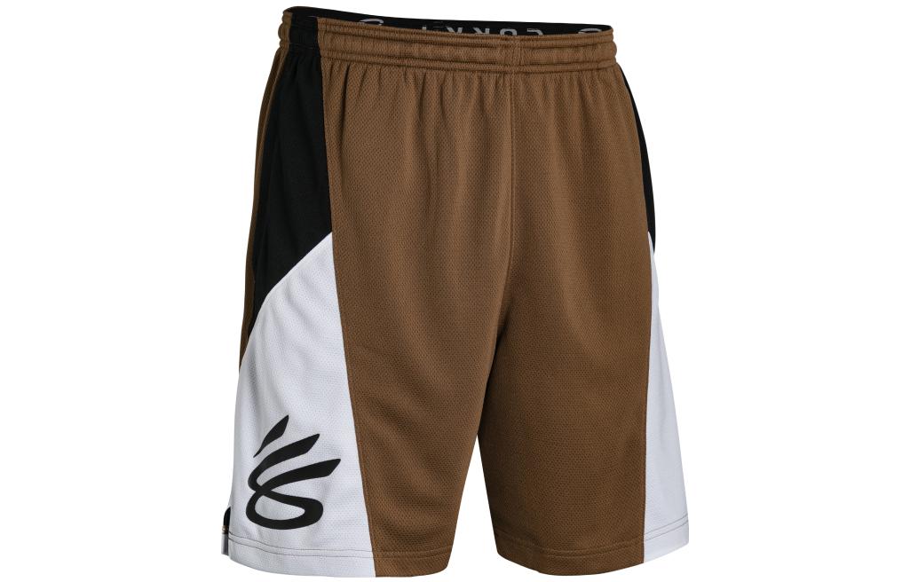 Under Armour Curry Splash Sports Shorts Men’s Brown Moderate