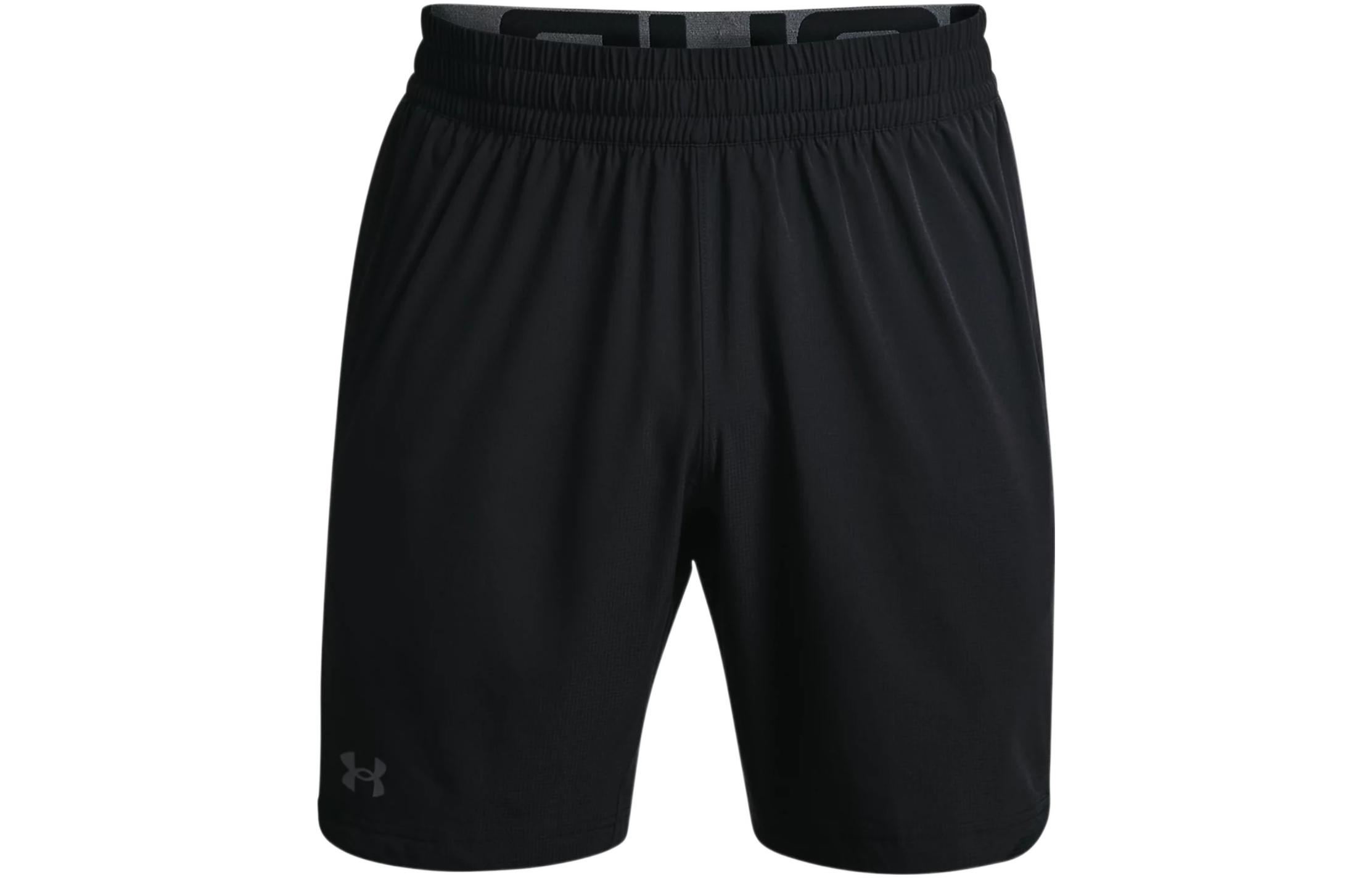 Мужские шорты Under Armour Woven UA Elevated 2.0 HYROX (черные)