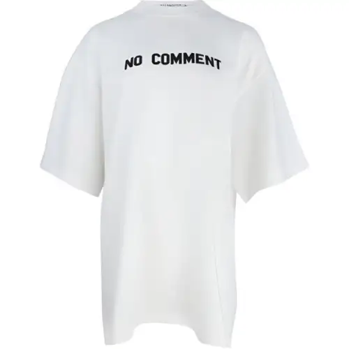 Balenciaga T Shirt Women's White Loose Fit