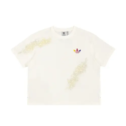 Adidas Originals T Shirt Unisex Jade White