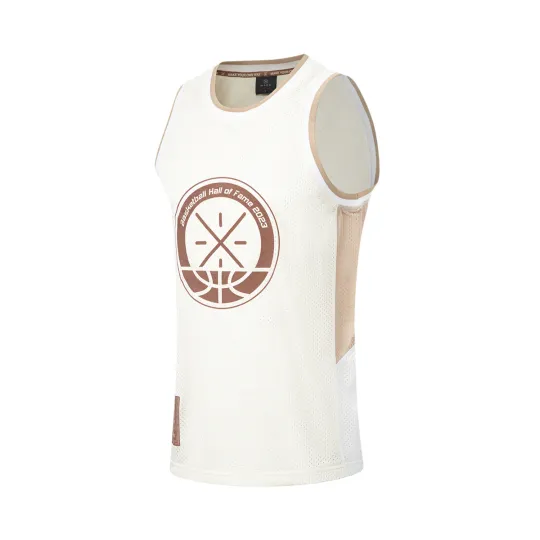 Li Ning Wade Collection Basketball Jersey Unisex Ecru