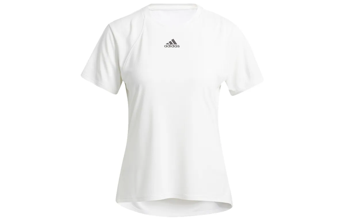 Adidas Raglan Sleeve T Shirt Women's White