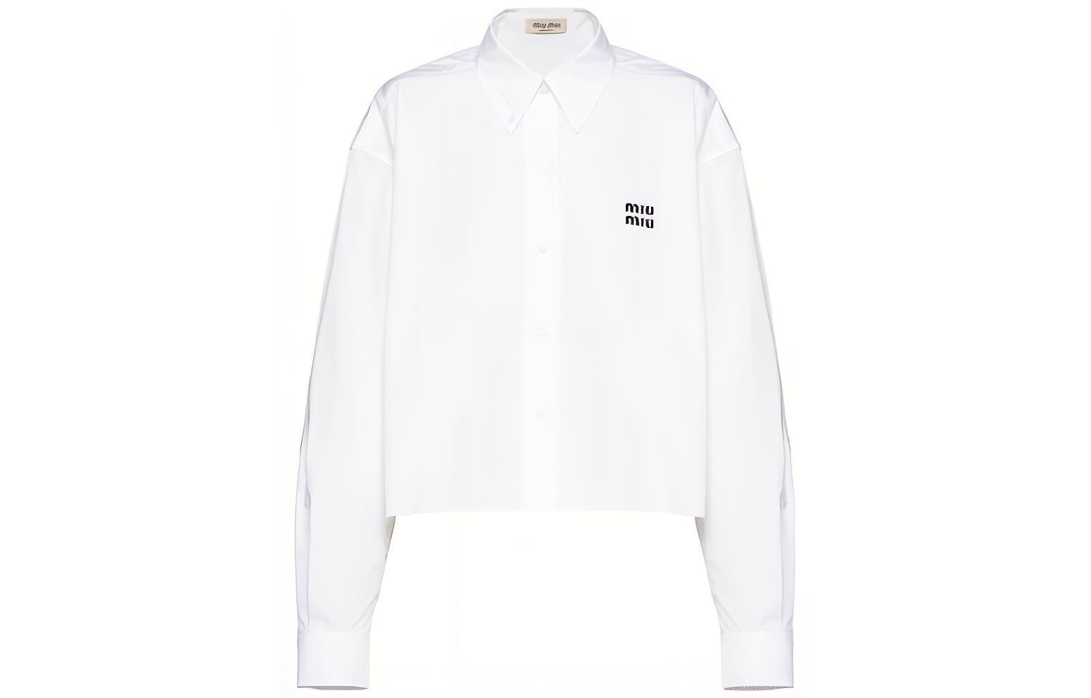 Женская кофта MIU MIU Crop (белая)