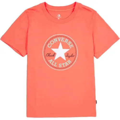 Converse T Shirts Women's Pink Crew Neck