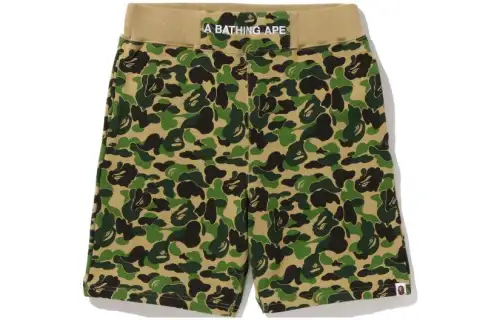 Bape Abc Camo Sweat Shorts