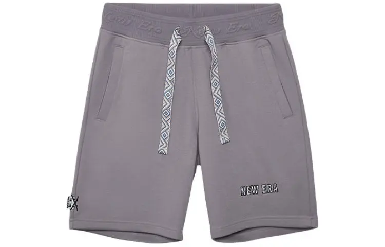 New Era SS24 Skateboard Collection Casual Shorts Unisex Gray