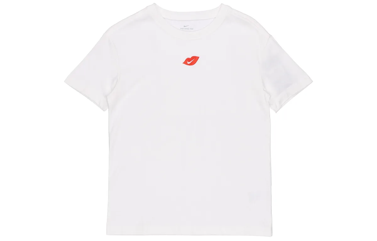 Nike Drop Shoulder Sleeve T Shirt Women's White