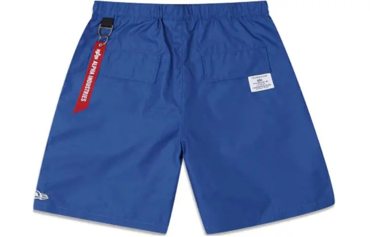 New Era x Alpha Industries Golden State Warriors Casual Shorts Unisex Blue