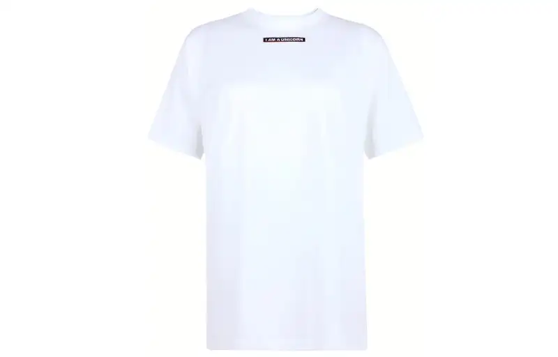 Burberry T Shirts Women's White Crew Neck Moderate Other