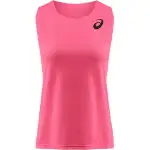 ASICS Tank Tops Women's Pink U Neck Thin Other