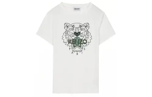 KENZO T Shirts Women's White Crew Neck Moderate Other