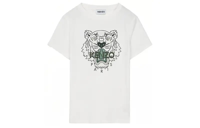 KENZO T Shirts Women's White Crew Neck Moderate Other