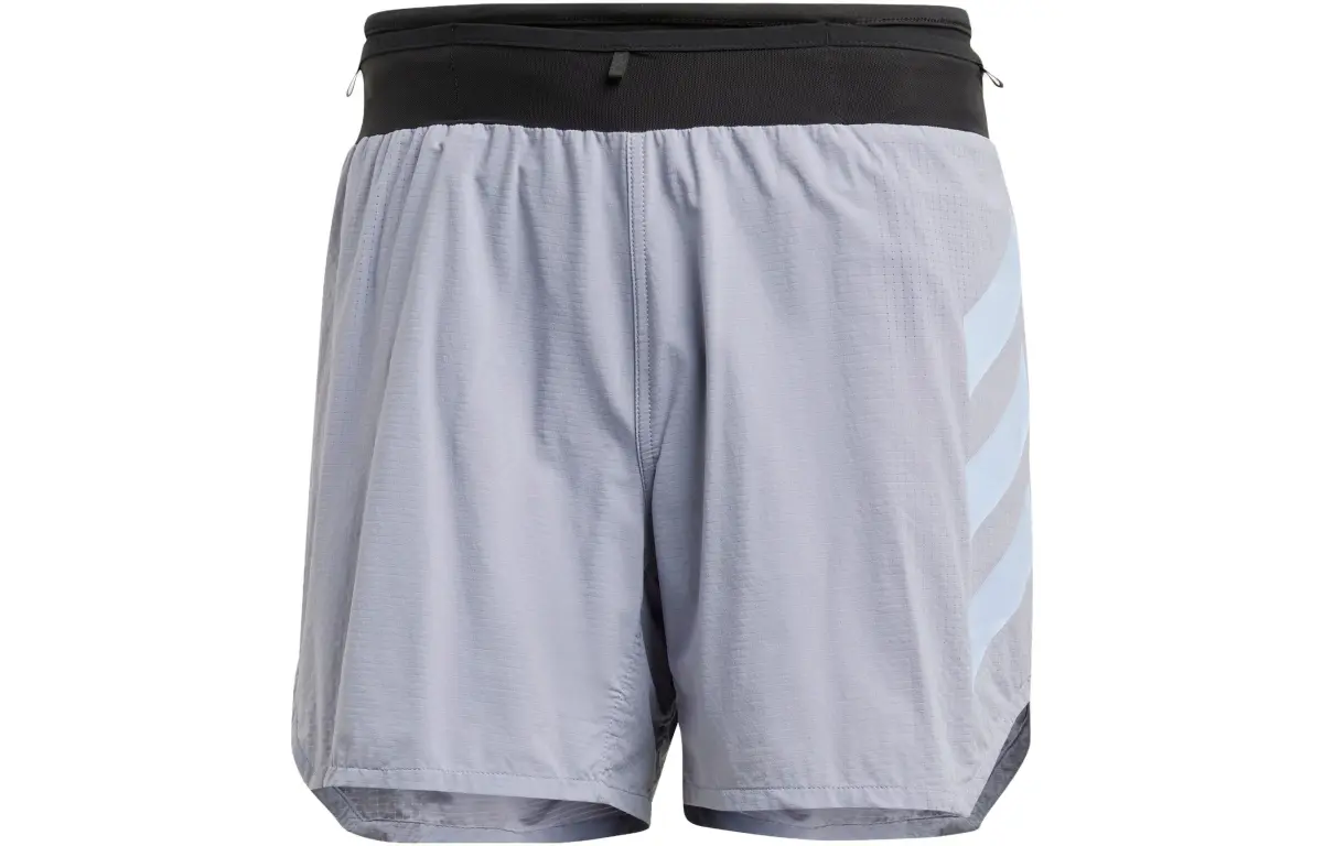 Adidas Sports Shorts Men's Silver Gray Violet Moderate