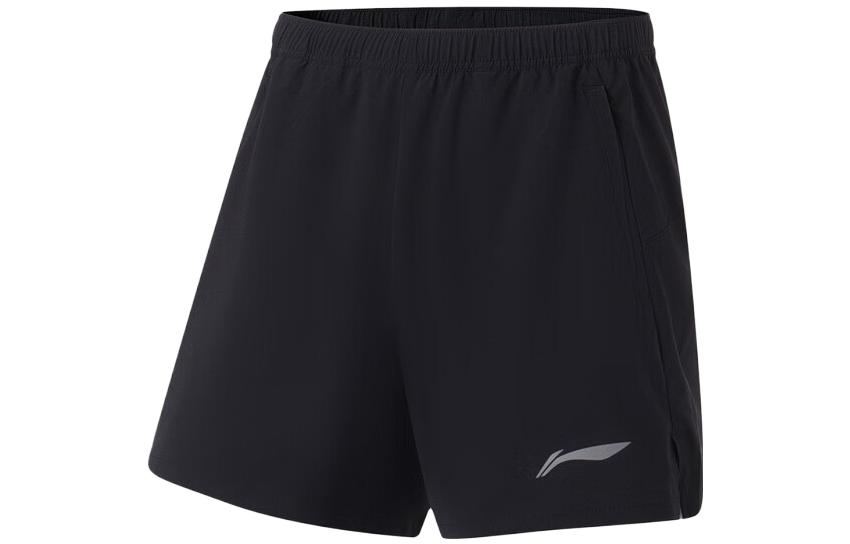 Li Ning Running Collection Sports Shorts Men’s Black Moderate