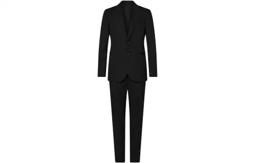 LOUIS VUITTON Single-Breasted Wool Blend Pont Neuf Suit