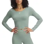 Under Armour SeamlessTrain Regular T Shirt Women's Silica Green