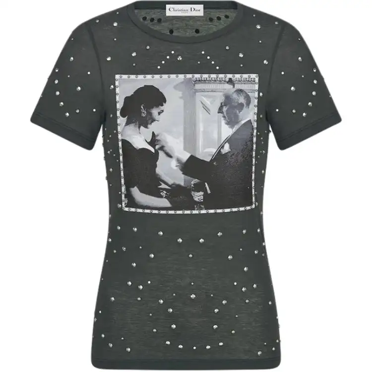 DIOR SS25 T Shirt Women's Black