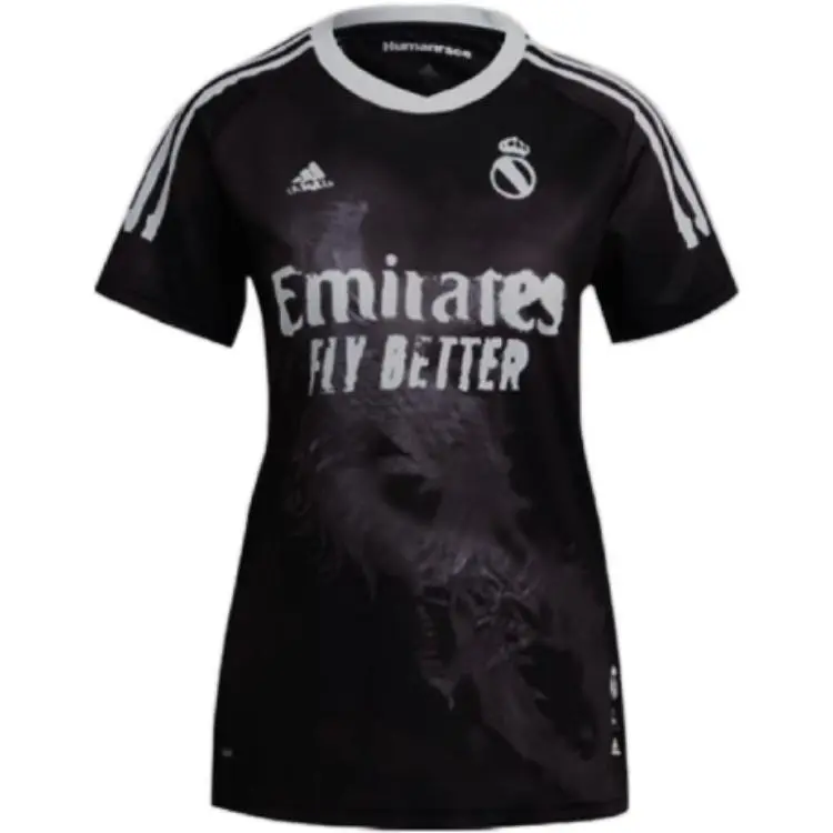 Adidas Real Madrid Human Race Women'ss Jersey Black/White