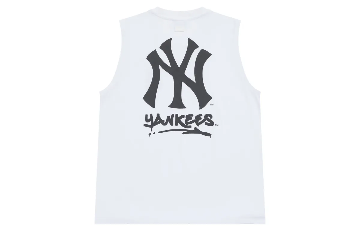 MLB New York Yankees Basic Collection SS25 Tank Top Unisex Ecru