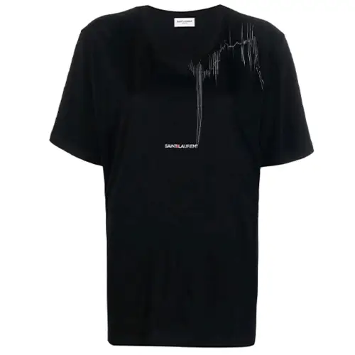 SAINT LAURENT Rive Gauche T Shirt Women's