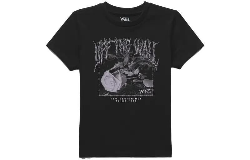 Vans New Beginnings T Shirt Women's Black