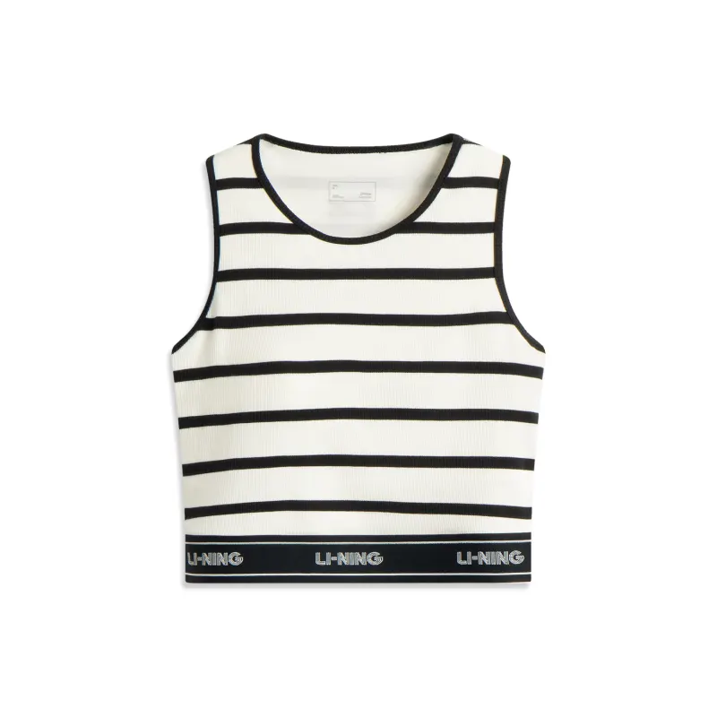 Li Ning Sports Life Collection Tank Top Women's Ivory/Black