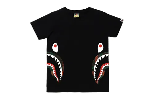 A BATHING APE T Shirts Women's Crew Neck Moderate Straight Fit