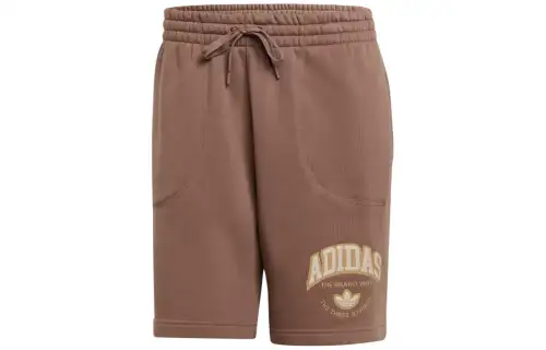 Adidas Originals Vrct Shorts Sports Shorts Men's Soil Layer Brown