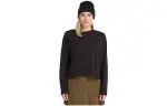 Timberland T Shirts Women's Black Crew Neck Moderate Straight Fit