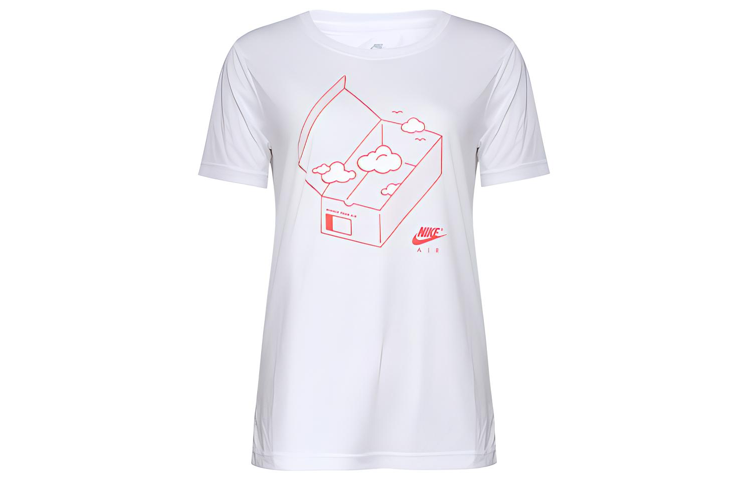 Женская футболка Nike Sportswear Air (белая)
